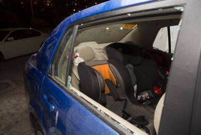 שלושה ערבים שדדו רכב ובתוכו תינוקת ישראלית