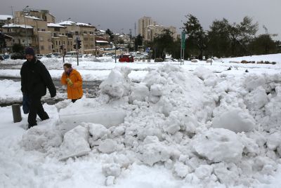 תושבי יו"ש קפואים בבתים: לא יהיה חשמל עד הבוקר