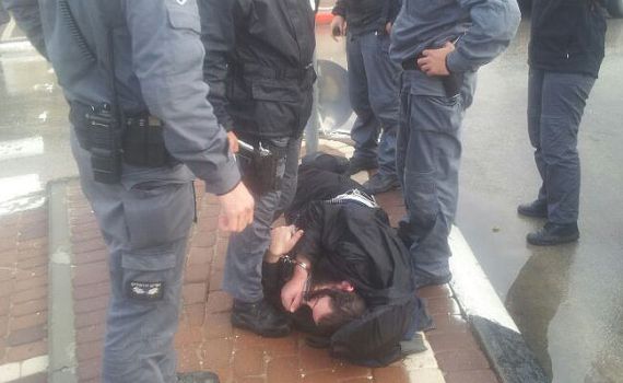 צפו: חרדים נפצעו בהפגנה נגד גיוס לצה"ל