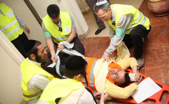 בגלל המצב הביטחוני: תרגיל חירום בנתניה