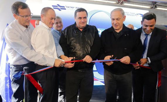 שדרות עולה על הפסים: נחנכה תחנת רכבת ממוגנת