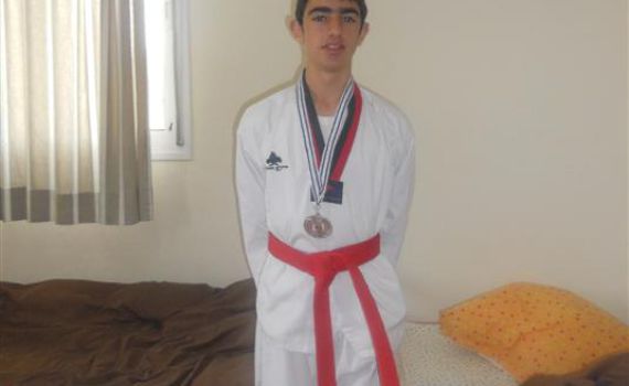 כבוד למגזר: מדליית כסף באליפות ישראל בטאקוונדו