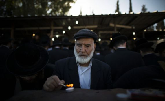 הילולת הרש"ש בהר הזיתים: "מי שיתפלל על קברי תפילתו תתקבל"