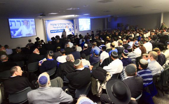 הרב רוזנצוויג: "החלטתי שהכינוס הזה לא שווה את הזמן שאשקיע בו"