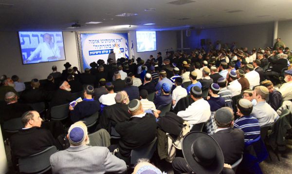 הרב רוזנצוויג: "החלטתי שהכינוס הזה לא שווה את הזמן שאשקיע בו"