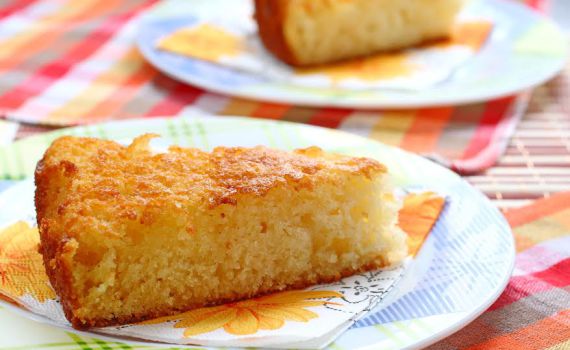 זיכרון ילדות: מתכון לעוגת סולת אוורירית ומתוקה