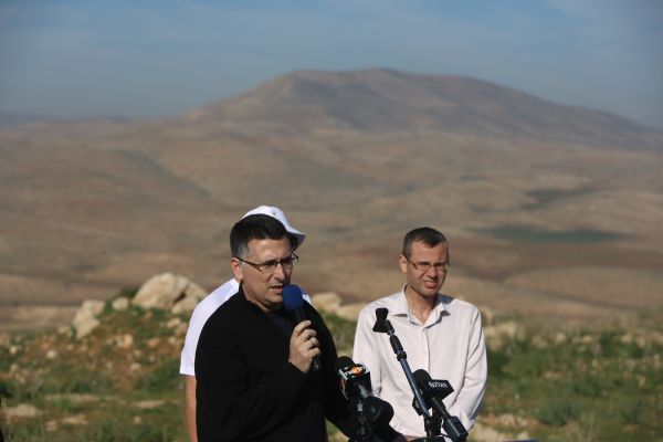 ""אנחנו כאן עם אמירה פשוטה וברורה, בקעת הירדן ישראלית"