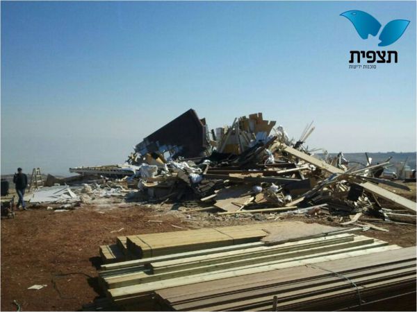 "הריסת הבית של מנכ"ל הוועד –'תג מחיר' של שר הביטחון"