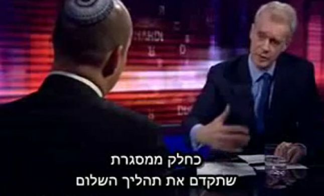  בנט בראיון נרחב ל-BBC: לא אשתוק בנושא ארץ ישראל