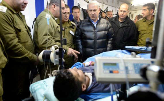 נתניהו ביקר פצועים סורים: "חשוב שהעולם יראה את התמונות"