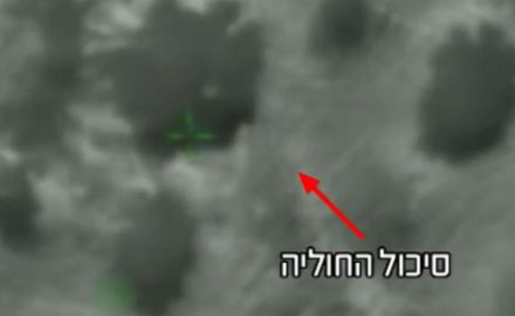 צה"ל תוקף ברצועה; צפו בחיסול שלושה מחבלים שירו רקטה לדרום