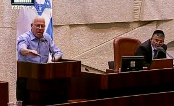 השר אורי אריאל לח"כים הערבים: "אתם כלום של כלום"