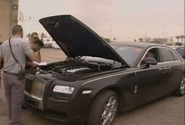 צפו: רולס רויס מרהיבה עשתה לראשונה עלייה לישראל