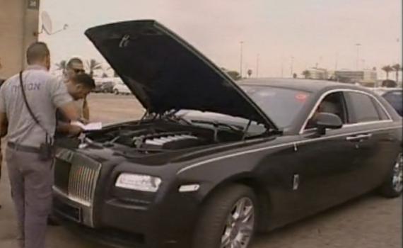צפו: רולס רויס מרהיבה עשתה לראשונה עלייה לישראל