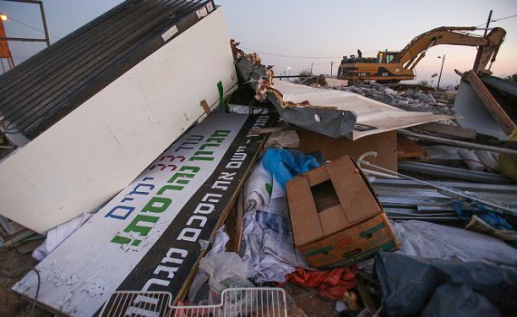 היועץ המשפטי לממשלה הורה לפנות את הבתים במגרון