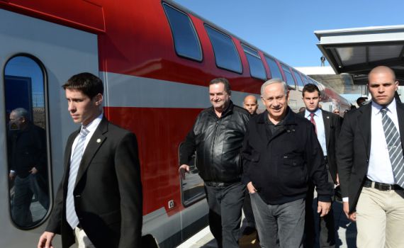 התגובה לירי הרקטות: תושבי העיר ייסעו ברכבת בחינם