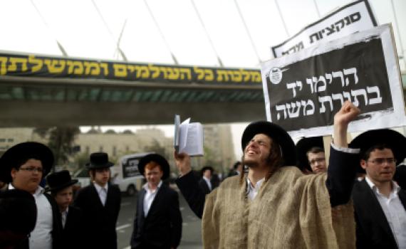 בשידור חי: עצרת התפילה החרדית נגד חוק הגיוס