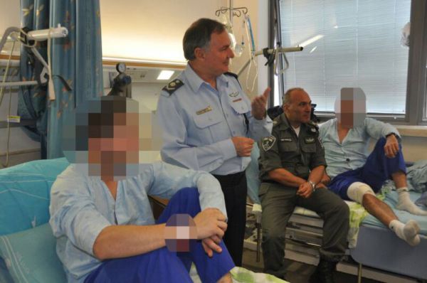 המפכ"ל ביקר את לוחמי הימ"מ שנפצעו בג'נין: "גאה בכם"