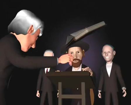 סרטון הסתה: בנט, לפיד ונתניהו מתעללים באברך חרדי