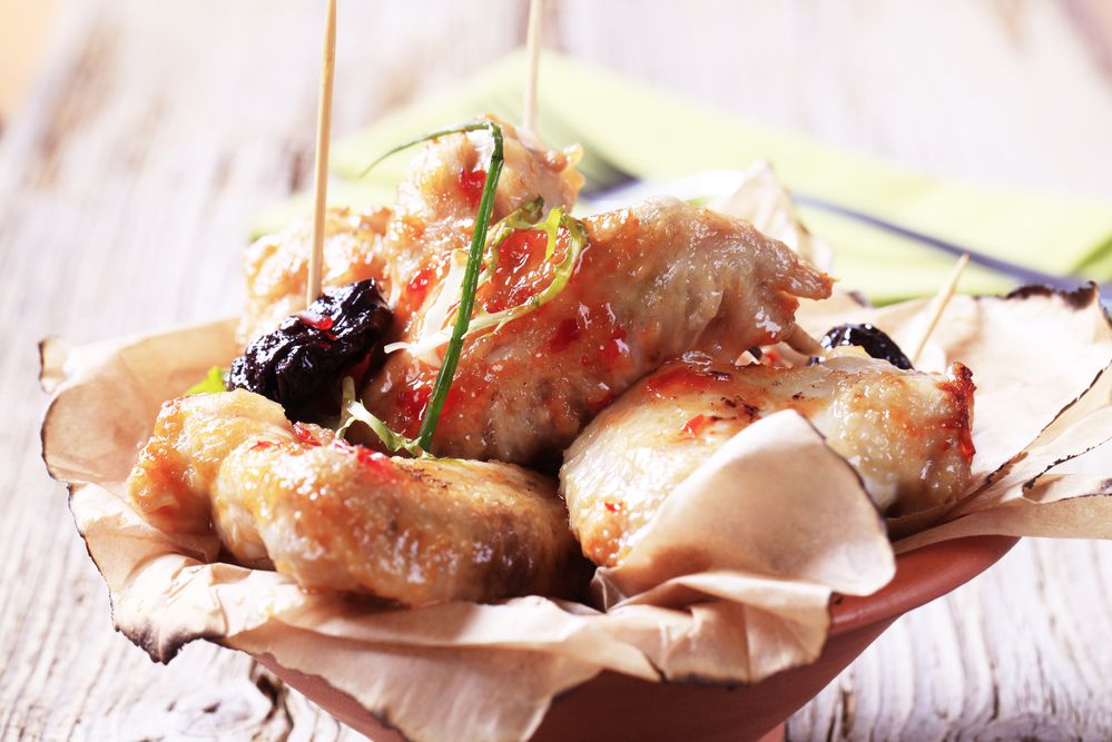 עוף בשזיפים: הילדים ילקקו את האצבעות