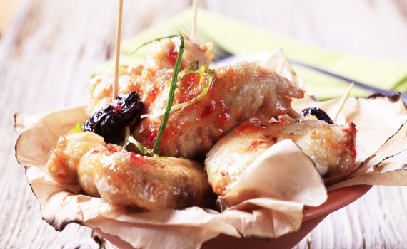 עוף בשזיפים: הילדים ילקקו את האצבעות