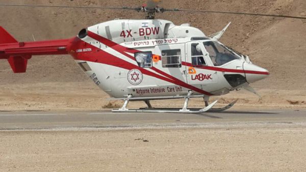 כביש 90: גבר נפצע קשה בתאונה