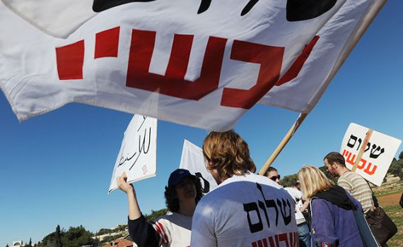 דו"ח שלום עכשיו: גידול של פי 4 בבניה ביו"ש השנה