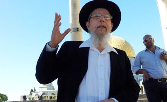 צפו: הרב ישראל אריאל חזר להר הבית