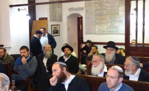 רבני דרך אמונה מחזקים את ראש-הממשלה