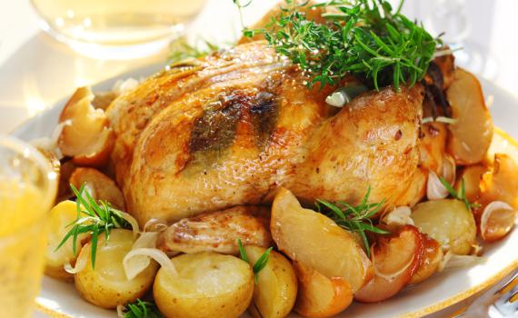 מנה מנצחת: מתכון לעוף ביין צלוי בתנור