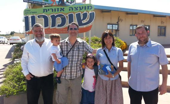 העיתונאי בועז ביסמוט סייר בשומרון והתרגש