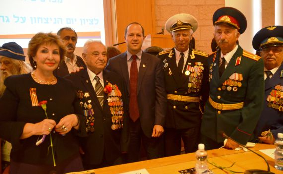 בחזה נפוח: הלוחמים חגגו 69 שנים לנצחון על גרמני הנאצית