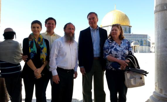 חברי קונגרס עלו לבחון את אפליית היהודים בהר הבית