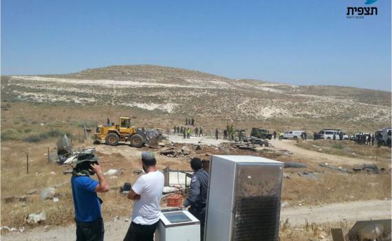 הסתיים ההרס במעלה רחבעם: 8 מבנים נהרסו; 5 עצורים