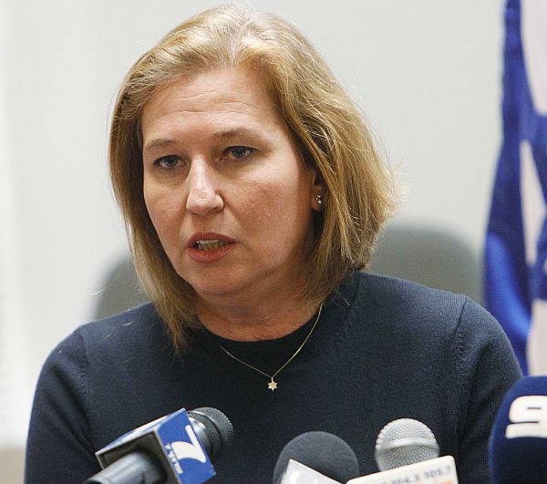 לבני: "חלק ממפעל ההתנחלויות קם על יוצרו"