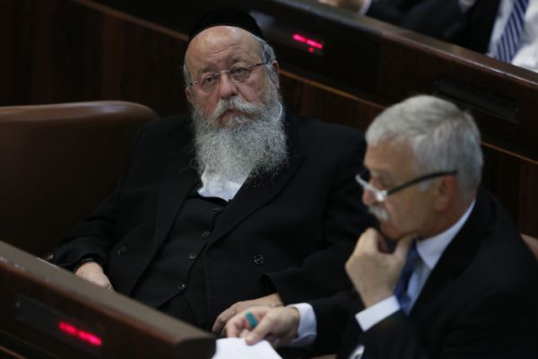 יהדות התורה הגישה הצעת אי אמון בממשלה