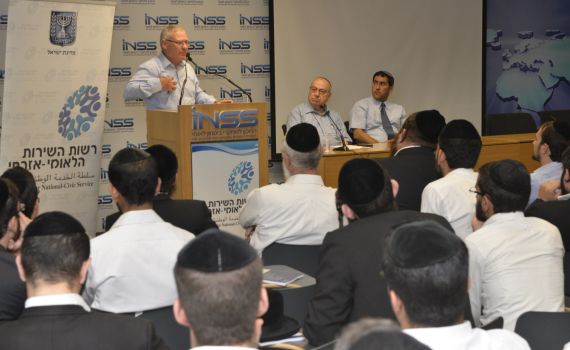 ידלין למתנדבים חרדים: איראן נותרה איום קיומי פוטנציאלי