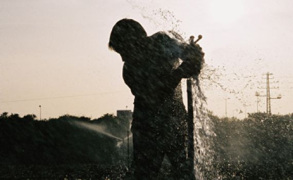 זה לא טרור? בפעם השנייה בתוך שבוע, חבלה בקו המים בבית חג"י