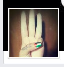 הפלסטינים חוגגים את החטיפה בפייסבוק