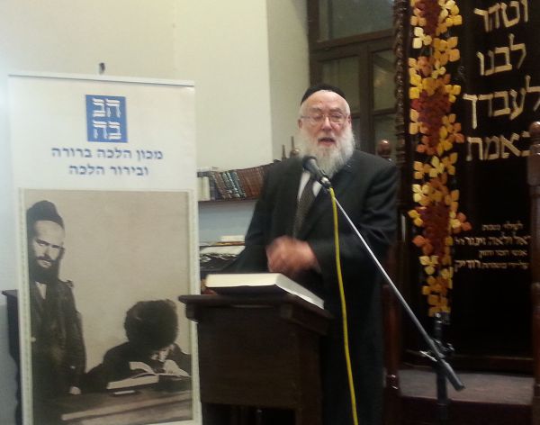 תלמידו של הרב אלישיב תומך ברב שטרן