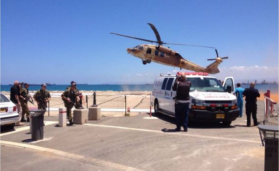 תמונות: פינוי הנפגעים מהפיצוץ בגולן