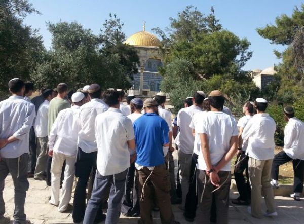 צפו: תפילה לשלום החטופים בהר הבית