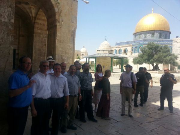 לראשונה: רבני בית הלל בהר הבית