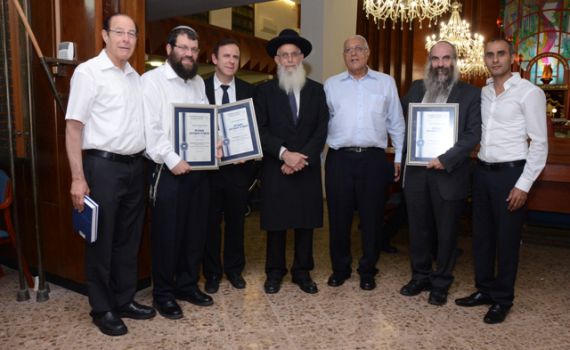 פרס הספרות התורנית לרב יהושע שפירא