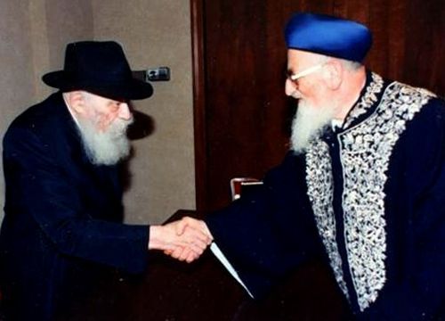 הרב אליהו מגלה: כך החל הקשר שלי עם הרבי מחב"ד