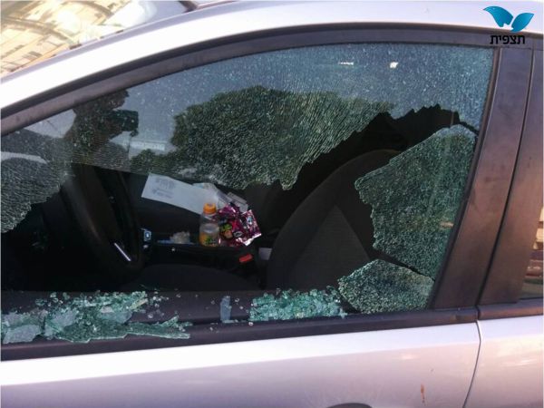 טרור ביפו: פורעים פגעו ברכבו של מנהל הגרעין