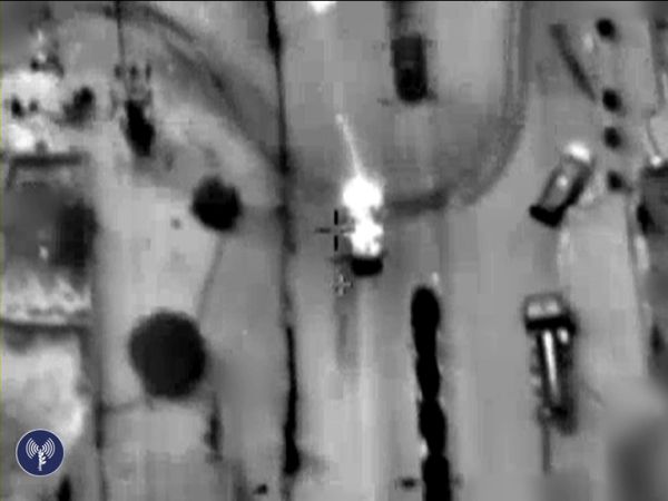 צפו: כך סוכל מי שאחראי על ירי הרקטות למרכז