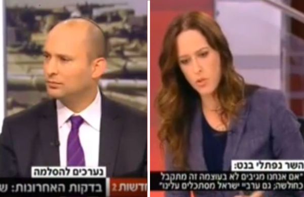 ראיון סוער באולפן: נפתלי בנט מול יונית לוי