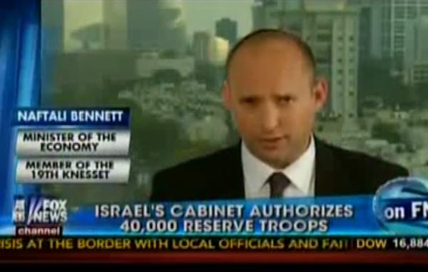 צפו: בנט מגן על ישראל בתקשורת העולמית