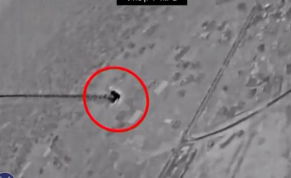 צפו: משגר יורה לישראל – ומותקף מיד